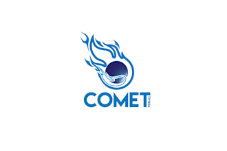 design top notch images comet pinball logo