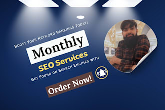 rank your website with full monthly SEO service
