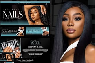 design hair extension website hair extension store hair website shopify website