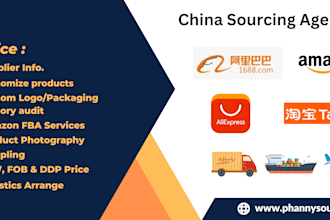 be your china sourcing agent, free for the first time