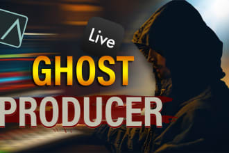 your ghost producer for custom beats, music production