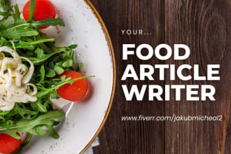 write food recipes, cookbook, tasty ebooks, website blog posts