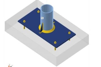 do finite element analysis of steel connection and structural report