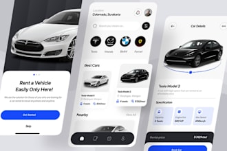 develop car rental app car wash app taxi booking app car fleet management app