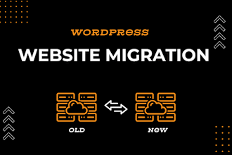 do backup and wordpress website migration from one server to another