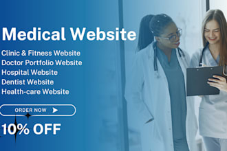 design, redesign medical, healthcare, doctor,dental wordpress website