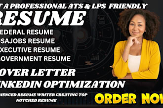 craft professional federal resume, usajobs, executive resume, government resume
