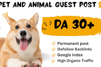 do pure pet guest post on high authority pet blogs with dofollow backlinks