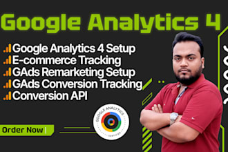 setup google analytics 4 for ecommerce tracking by tag manager