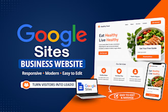 build a responsive google sites business website
