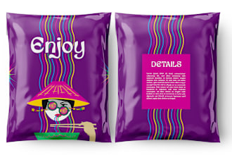 design poly mailer shipping or frosted zip lock bags