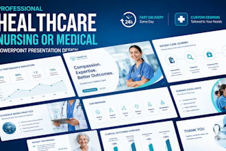 do medical research pitch deck healthcare presentation powerpoint slides design