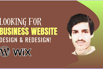do wix website design and redesign