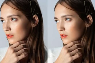 do professional natural retouching