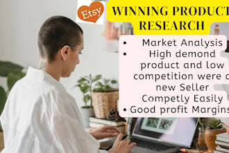 do etsy product research for you to sell professional etsy product listing