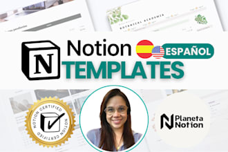 custom notion templates and workspaces for productivity