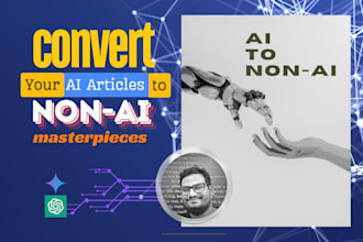convert your ai content into human writing