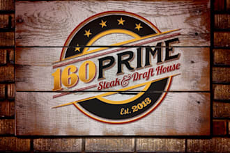 design logo for your fast food restaurant or coffee shop