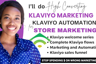 fix klaviyo sms marketing, email marketing, SMS flows marketing, klaviyo shopify