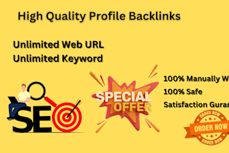 do 400 seo backlinks high quality dofollow andpr9, link building service