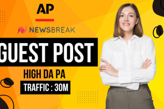 publish your article on newsbreak or apnews,com