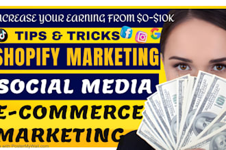 boost shopify sales, ecommerce marketing, shopify marketing or store promotion
