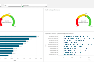 build interactive dashboards in qlik sense
