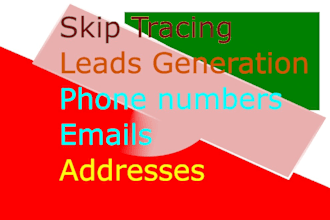 do bulk skip tracing and llc skip tracing