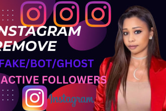unfollow fake, ghost and bot followers from your instagram page