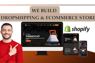 build shopify dropshipping stores for passive income