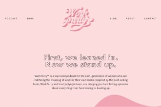 build a professional and responsive squarespace website
