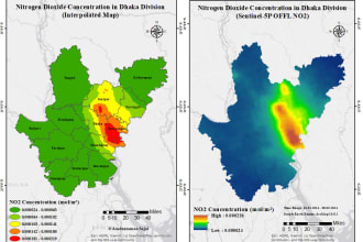 generate air quality monitoring maps using tropomi sentinel 5 datasets