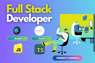 be your perfect reactjs nextjs full stack developer