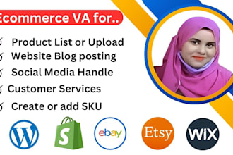be your ecommerce virtual assistant ebay va or etsy va, and a vital SMM