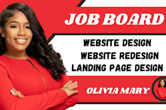 build recruitment wordpress job board website, agency website staff hiring site