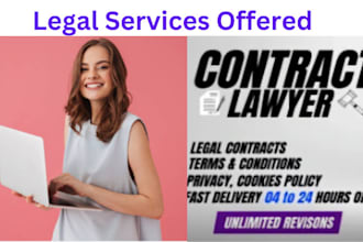write legal contracts, agreements, nda, terms and conditions, privacy policy