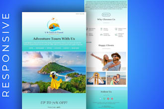 design a creative responsive email template