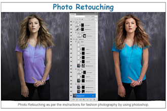 do portrait retouching and photo manipulation in adobe photoshop