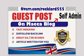 write and publish guest post on maccablog