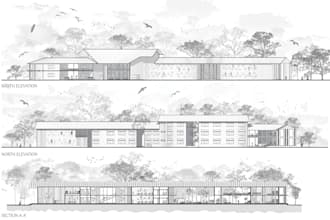 do autocad 2d floor plan and section