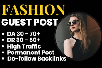 publish fashion and beauty guest post on high da websites