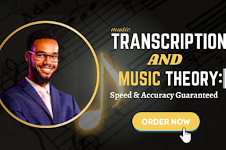 do accurate music transcription and music theory music notation