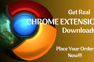do real chrome extension downloads to your chrome extension