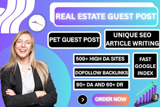 do SEO guest post on home improvement, 2 dofollow backlinks, fashion blog post