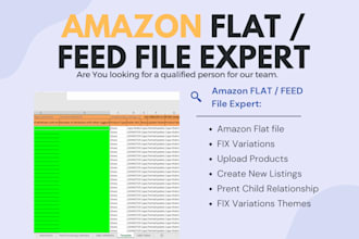 do amazon product listing product upload flat file variation listing expert