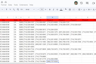 build cold calling and cold emailing list