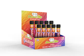design vape, cbd, kratom, weed, pos display packaging design