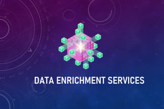 do data enrichment, data appending and missing data collection