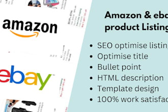 do amazon seo listing, ebay listing, ebay lister, ebay rank