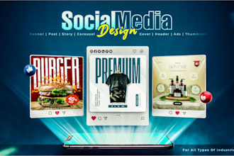 design a premium instagram and facebook giveaway post for your brand